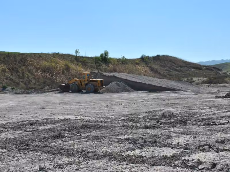 Cava di argilla per ceramiche e piastrelle a Sassuolo (MO)